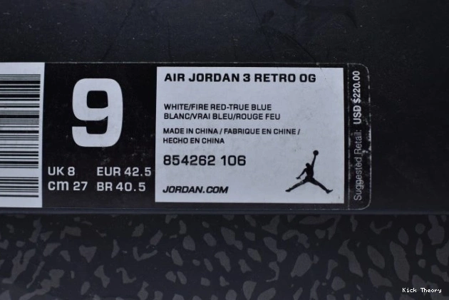 Kicked Out Shoe Store Air Retro Blue True Look Nike First 854262-106 3 Air Jordan 0708